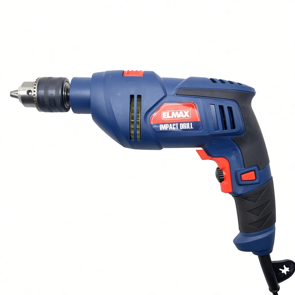 دریل چکشی 13 میلیمتر 750 وات المکس مدل I.D 144