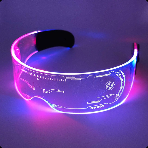 عینک Cyber LED Glasses