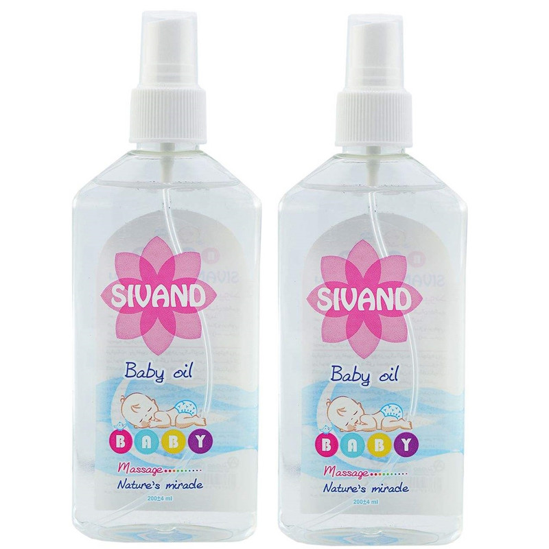 روغن بدن کودک سیوند مدل SIV0858 حجم 200 میلی لیتر مجموعه 2 عددیجدید