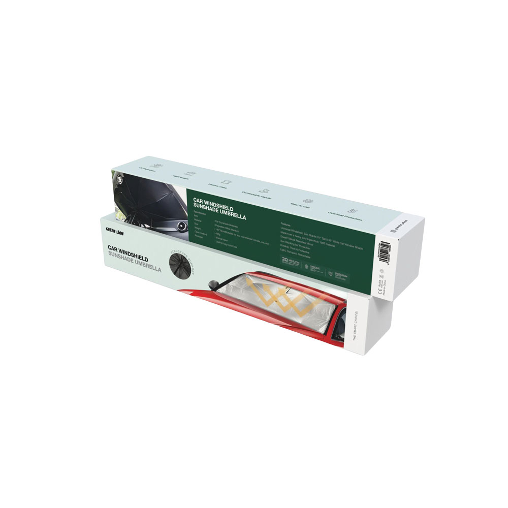 چتر آفتابگیر شیشه جلو خودرو گرین لاین مدل Green Lion Car Windshield Sunshade Umbrellaجدید