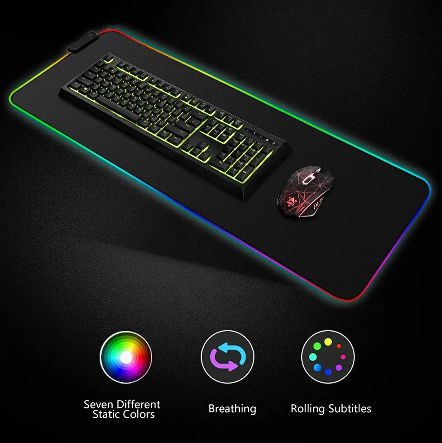 پد ماوس گیمینگ Goodstuff RGB مدل FG0313 | سایز XLجدید