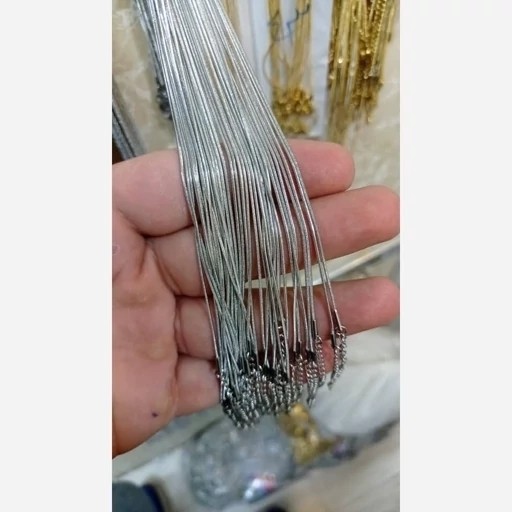 زنجیر ماری لوله ای استیل و رنگ ثابت گالری زریلبجاتجدید