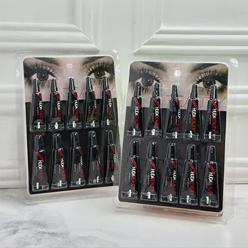 چسب مژه هدی بیوتی 10 عددی اصل اورجینال