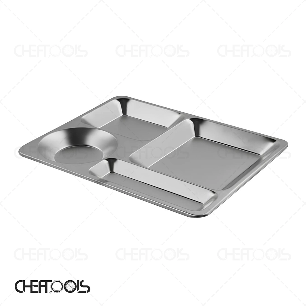 سینی سلف بزرگ 4 خانه ضخامت 0/8