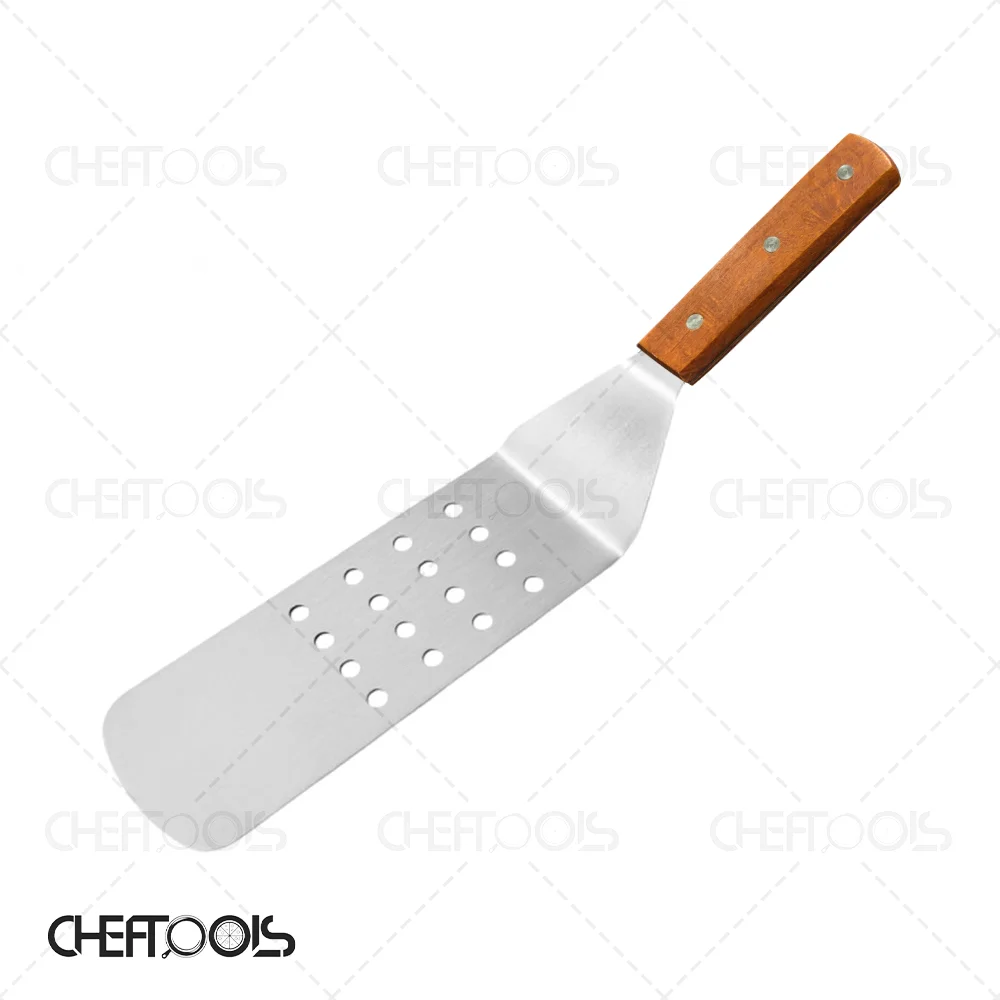 کاردک خم پانچ دسته چوبی بلند