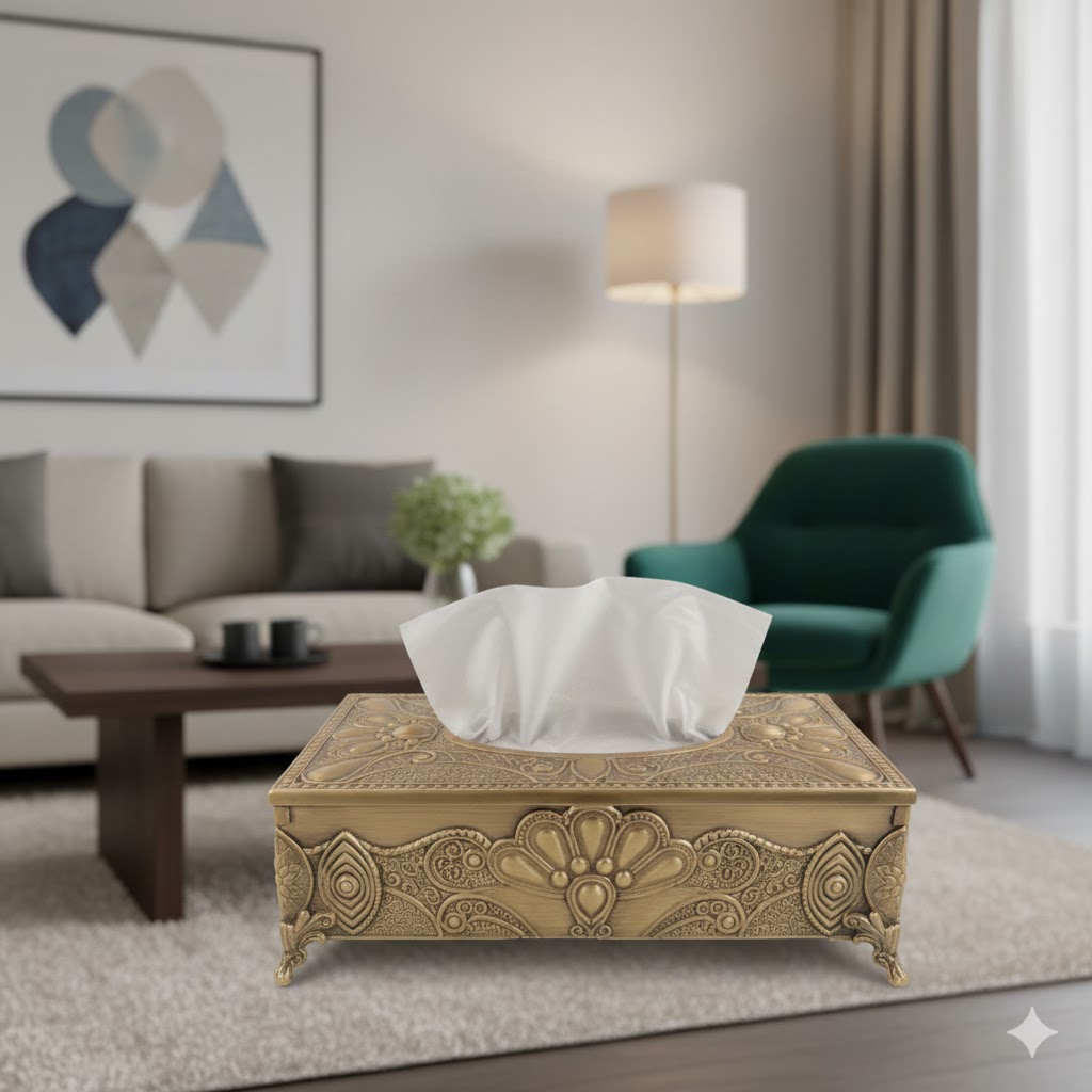 جای دستمال کاغذی آنتیک یونیک کد 1317-2
