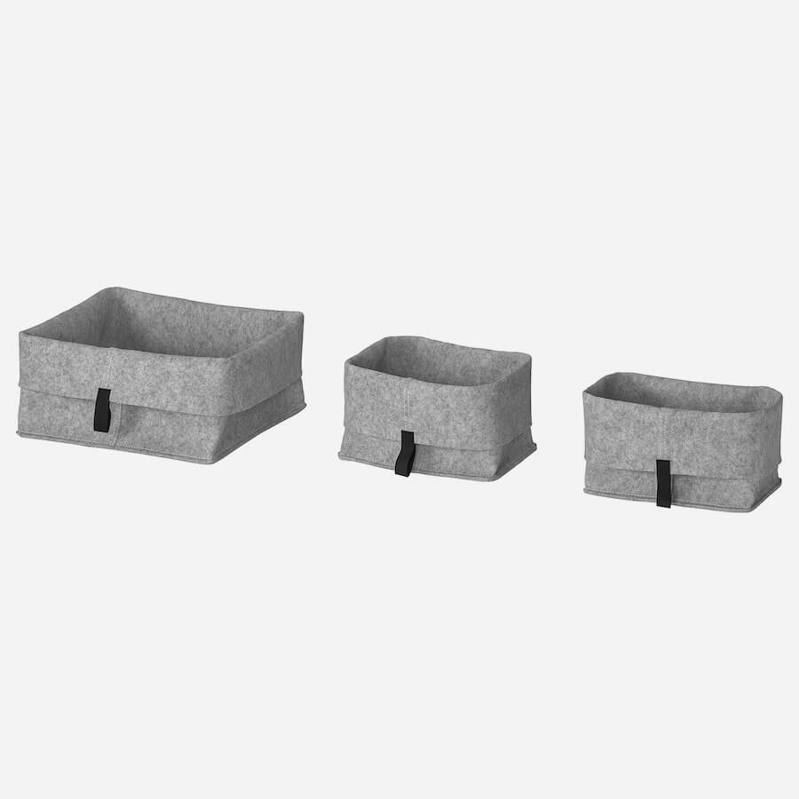 ست سبد پارچهای ایکیا IKEA-SKUBB