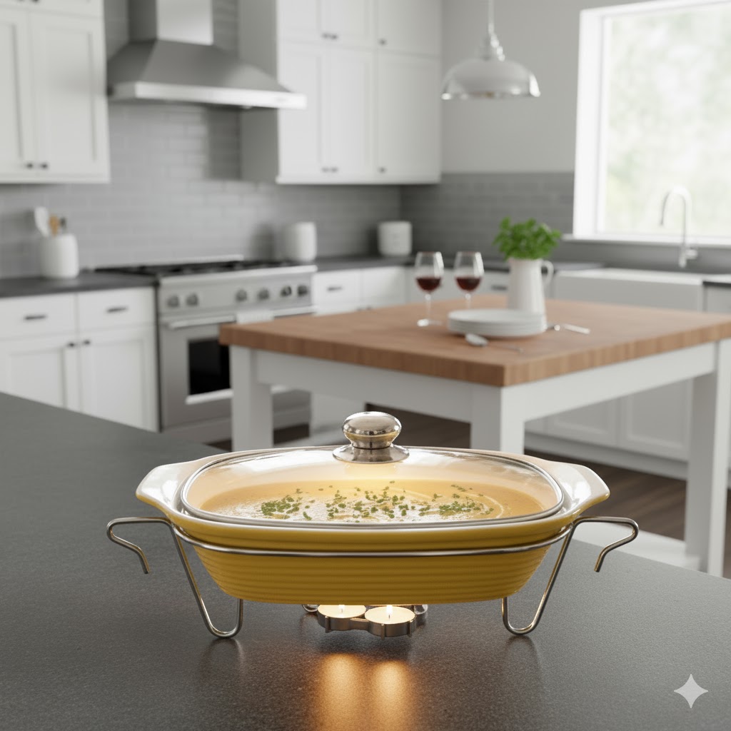 سوفله خوری مستطیل بزرگ یونیک کد 8520