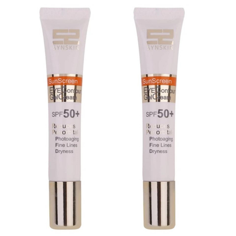 ژل ضد آفتاب بیرنگ دور چشم ساین اسکین SPF 50 مدل PFD مناسب انواع پوست حجم 20 میلی لیتر مجموعه 2 عددیجدید