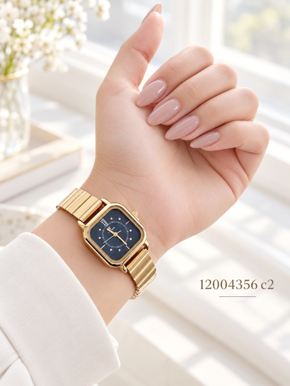 ساعت زنانه مارک ویگور Viguer صفحه مربع کیفیت عالی رنگ ثابت کد 1925753