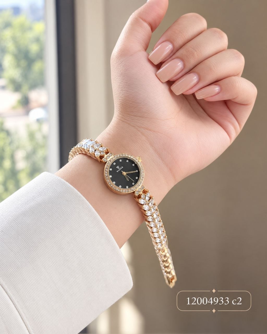 ساعت زنانه مارک ویگور Viguer کیفیت ساخت ظریف و مجلسی رنگ ثابت کد 1925805