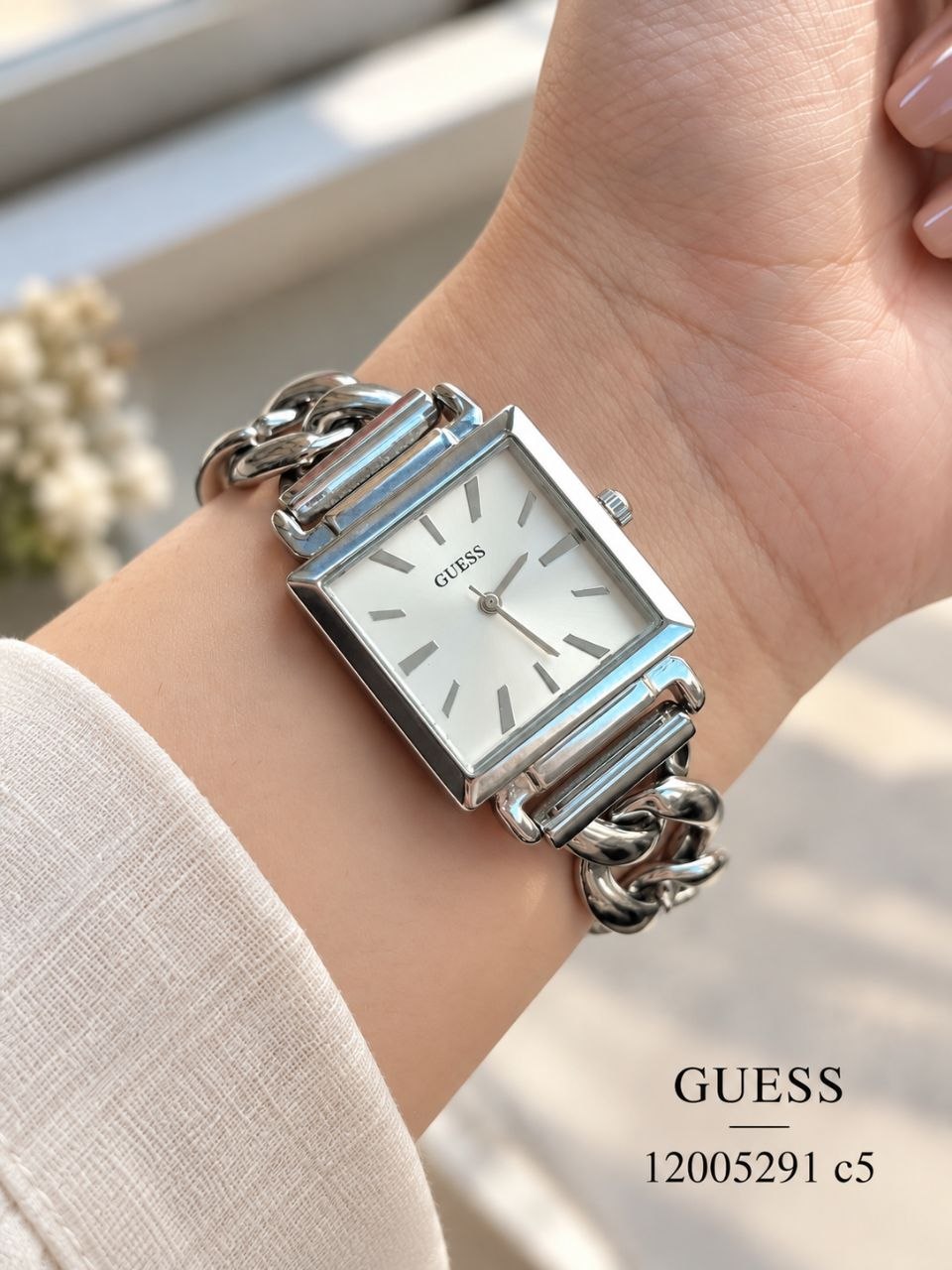 ساعت زنانه مارک GUESS کیفیت عالی رنگ ثابت کد 1925791