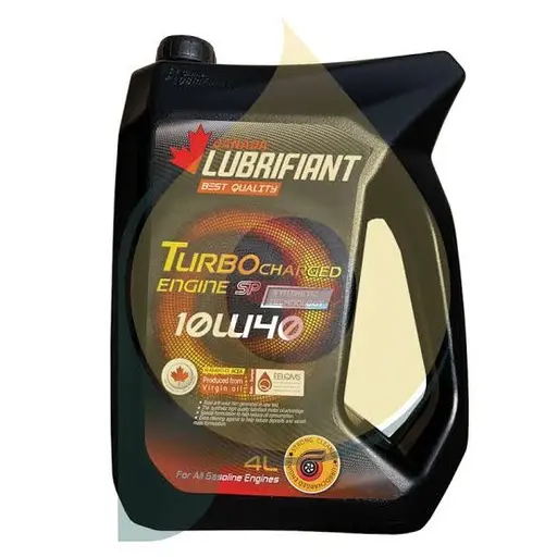 روغن موتور لوبریفنت کانادا 10W40 API SP حجم 4 لیتری