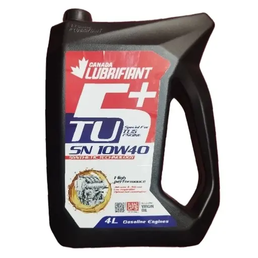 روغن موتور لوبریفنت کانادا TU5+ 10W40 API SN حجم 4 لیتری