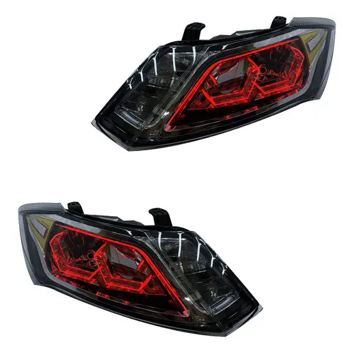 چراغ جلو اسپرت ساینا مدرن مدل 3D-Hexa-FB-R 2 عددی