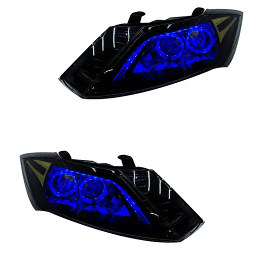 چراغ جلو اسپرت ساینا مدرن مدل 3D-Angry-Blu 2 عددی