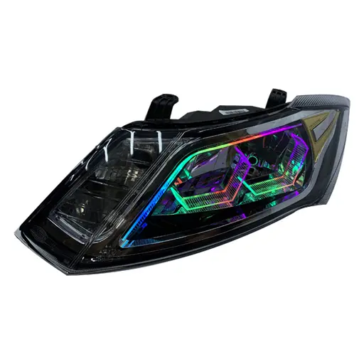 چراغ جلو اسپرت کوییک مدرن مدل 3D-Hexa-FB 2 عددی