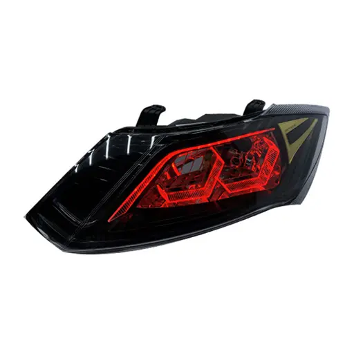 چراغ جلو اسپرت کوییک مدرن مدل 3D-Hexa-R 2 عددی