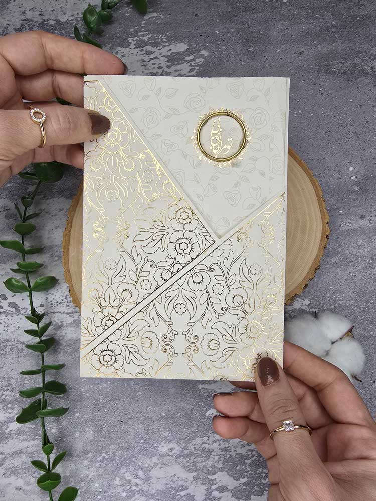 کارت عروسی کد AB1030