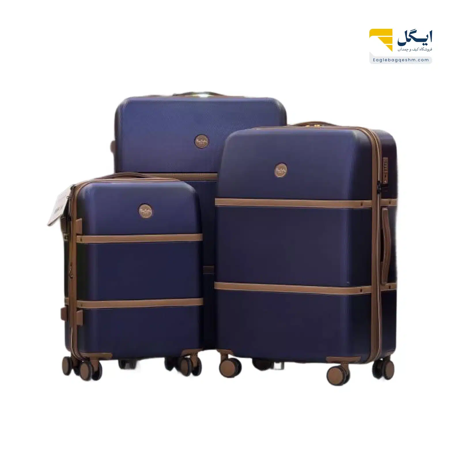 چمدان پیرکاردین مدل 86397 | طراحی لوکس، چرخ روان (سایز بزرگ)جدید