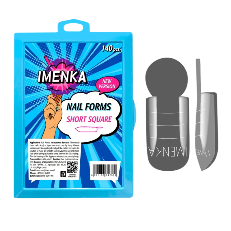 قالب ناخن ایمنکا مدل شورت اسکوئر V2 Imenka Short Squareجدید