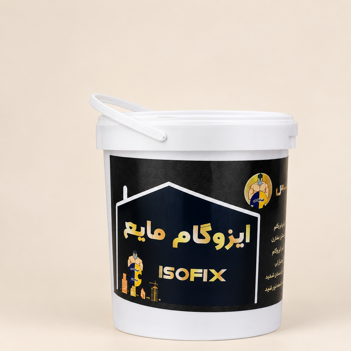 ایزوگام مایع 4 لیتری ایزوفیکس