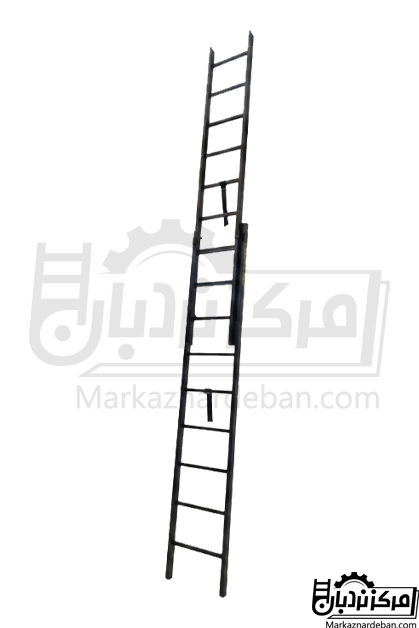نردبان مخابراتی دو تکه فزاینده سفارشی سنگین 5 متری 18 پله پس کرایه