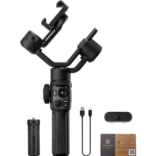 گیمبال موبایل ژیون Zhiyun Smooth 5S AI Combo Smartphones Gimbalجدید