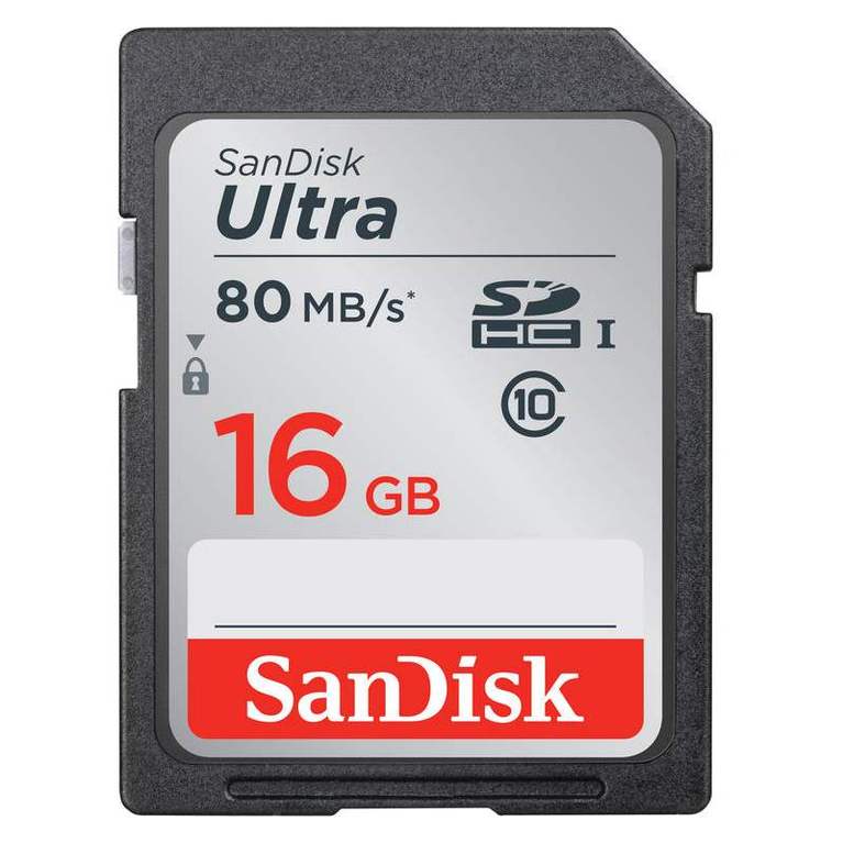 کارت حافظه Sandisk SD16 GB 80 MB/S 533X