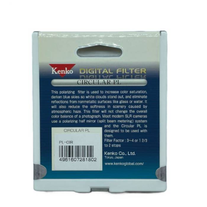 فیلتر لنز پلاریزه کنکو Kenko CPL 77MM Filterجدید