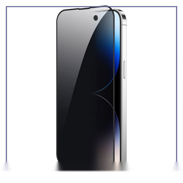 گلس حریم شخصی گرین لاین آیفون Green Lion Silicone Plus 3D Privacy Iphone 15 Pro Max