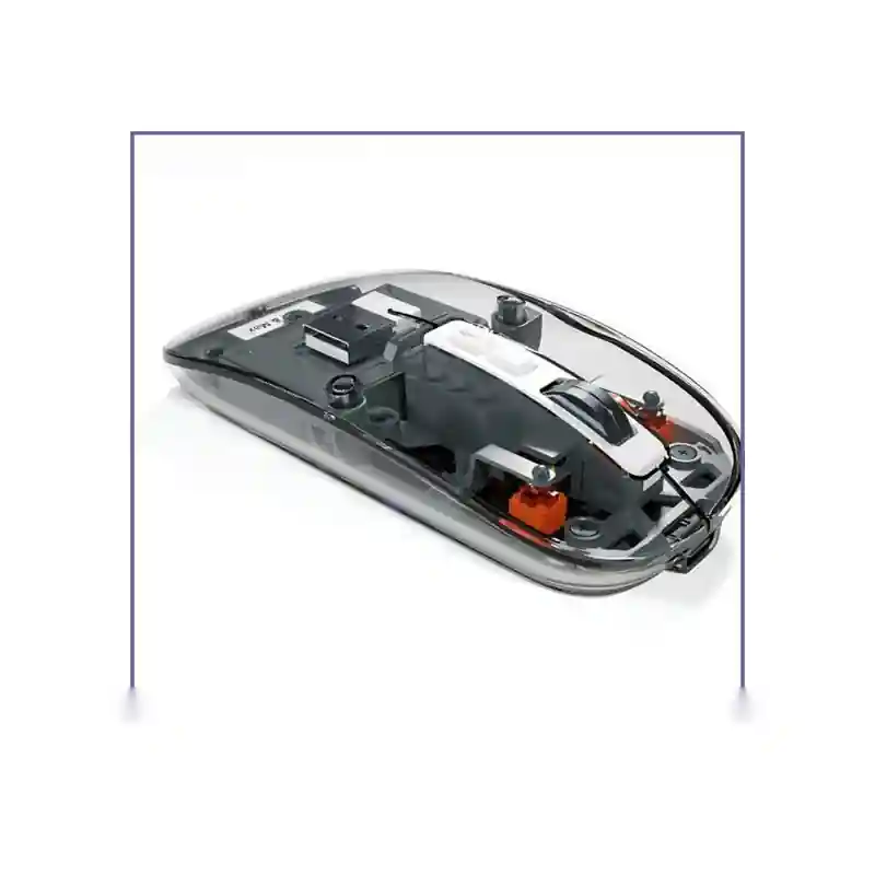 موس بیسیم 3 حالته کوتسی Coteci Magic Crystal II Three Mode Mouse 84015 - نارنجیجدید