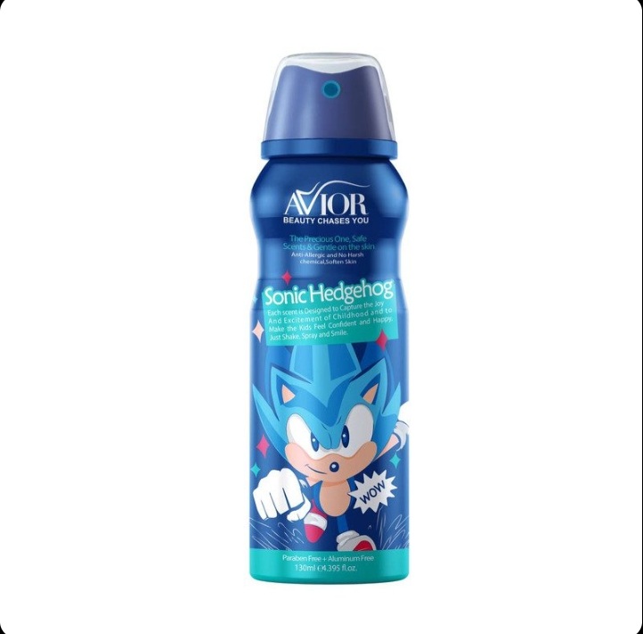 اسپری بچه گانه پسرانه Sonic Hedgehog