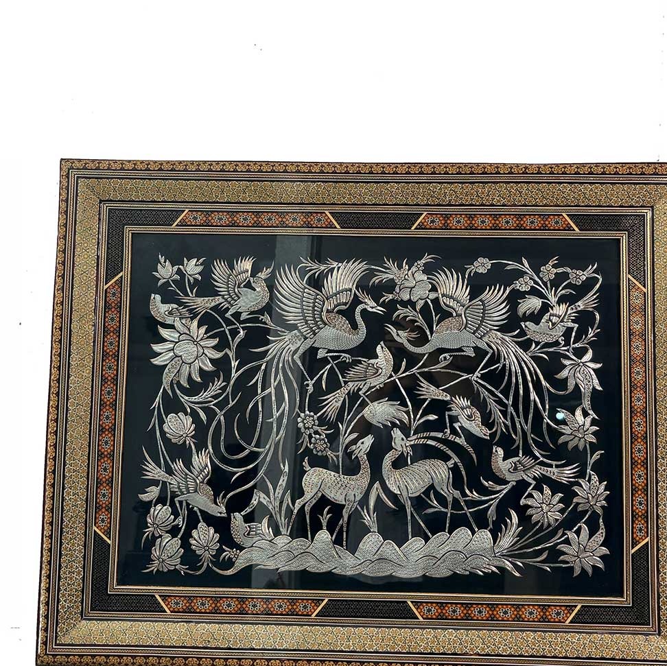 تابلو 50*70 خاتم ترنج کد t0017جدید