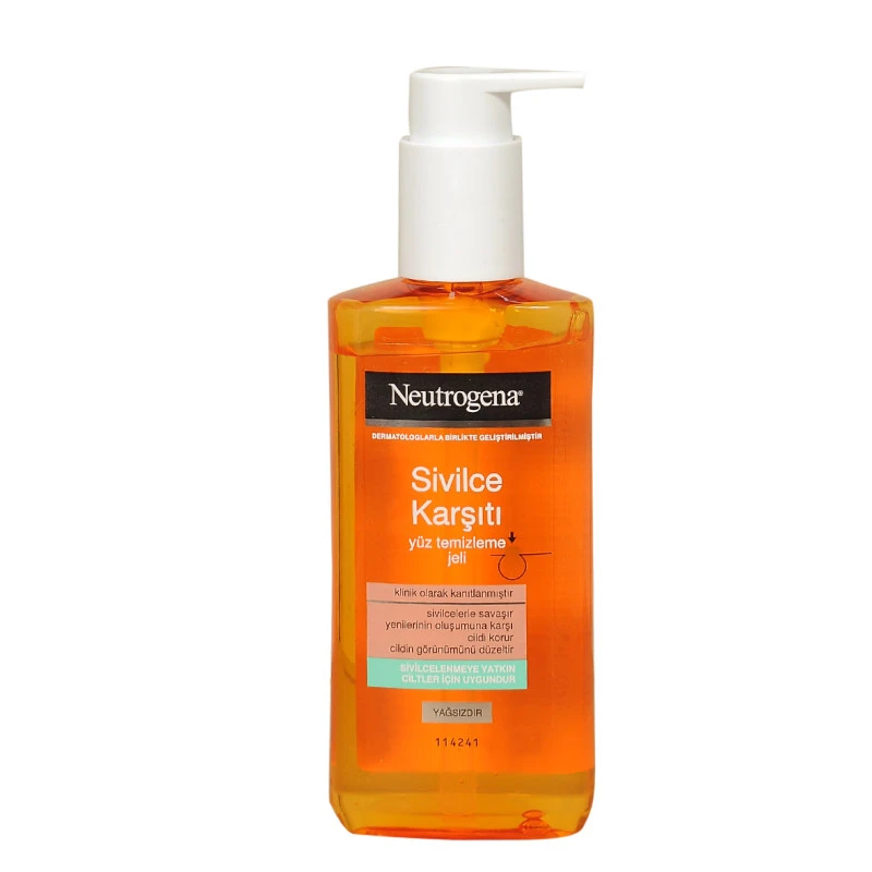 ژل شستشو صورت ضد جوش Neutrogena حجم 200 میلیلیتر