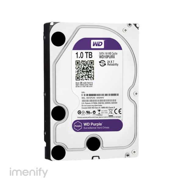 هارد بنفش 1 ترابایت Western Digital با گارانتی شرکتی