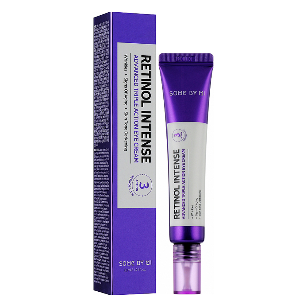 کرم دور چشم 3 کاره رتینول سام بای می حجم 30 میل مدل Retinol Intense