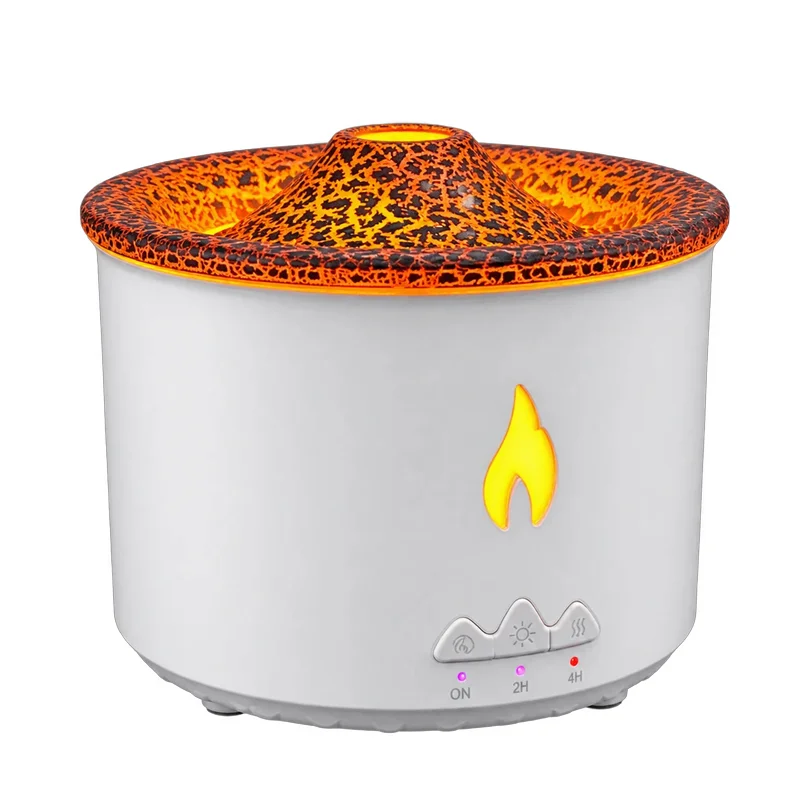 دستگاه بخور و خوشبوکننده هوا طرح شعله آتشفشان Volcano Aroma J-V19جدید