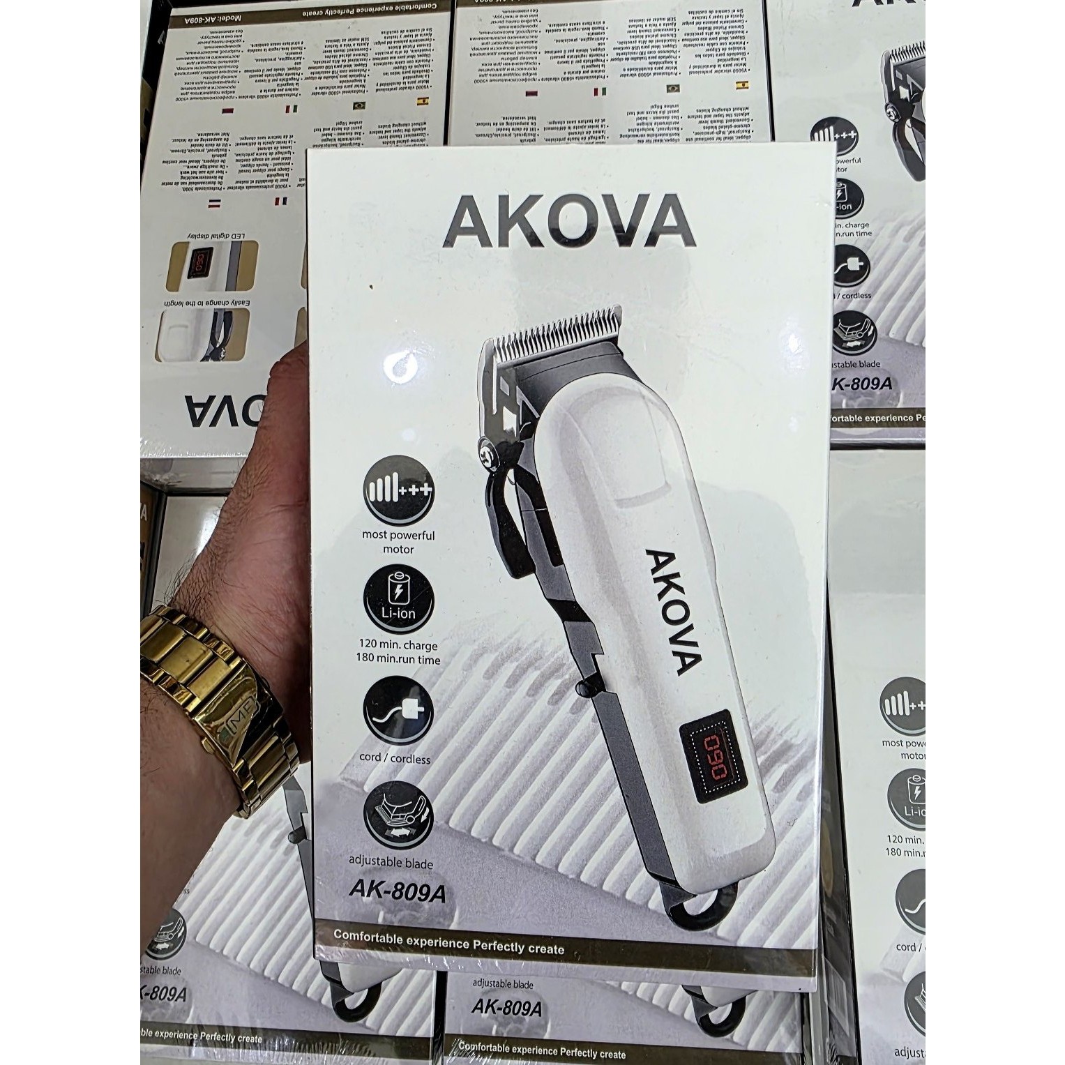 ماشین اصلاح مدل AK 809 