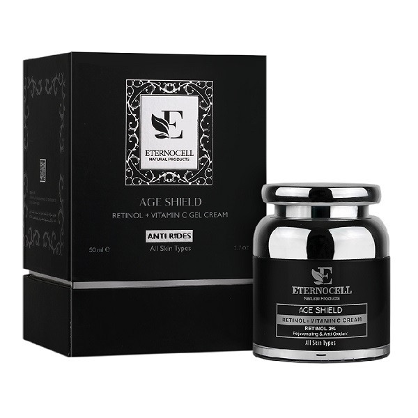 کرم ژل ضد چروک صورت اترنوسل مدل Retinol مناسب پوست های دارای چروک حجم 50 میلی لیترجدید