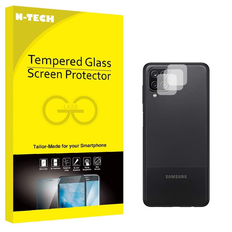محافظ لنز دوربین انتک مدل LSNK-01 مناسب برای گوشی موبایل سامسونگ Galaxy A12 بسته سه عددی