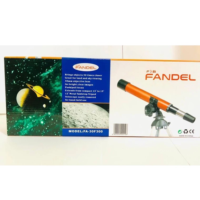 تلسکوپ آماتور دانشجویی FA30F300(توضیحات کالا مطالعه شود)جدید