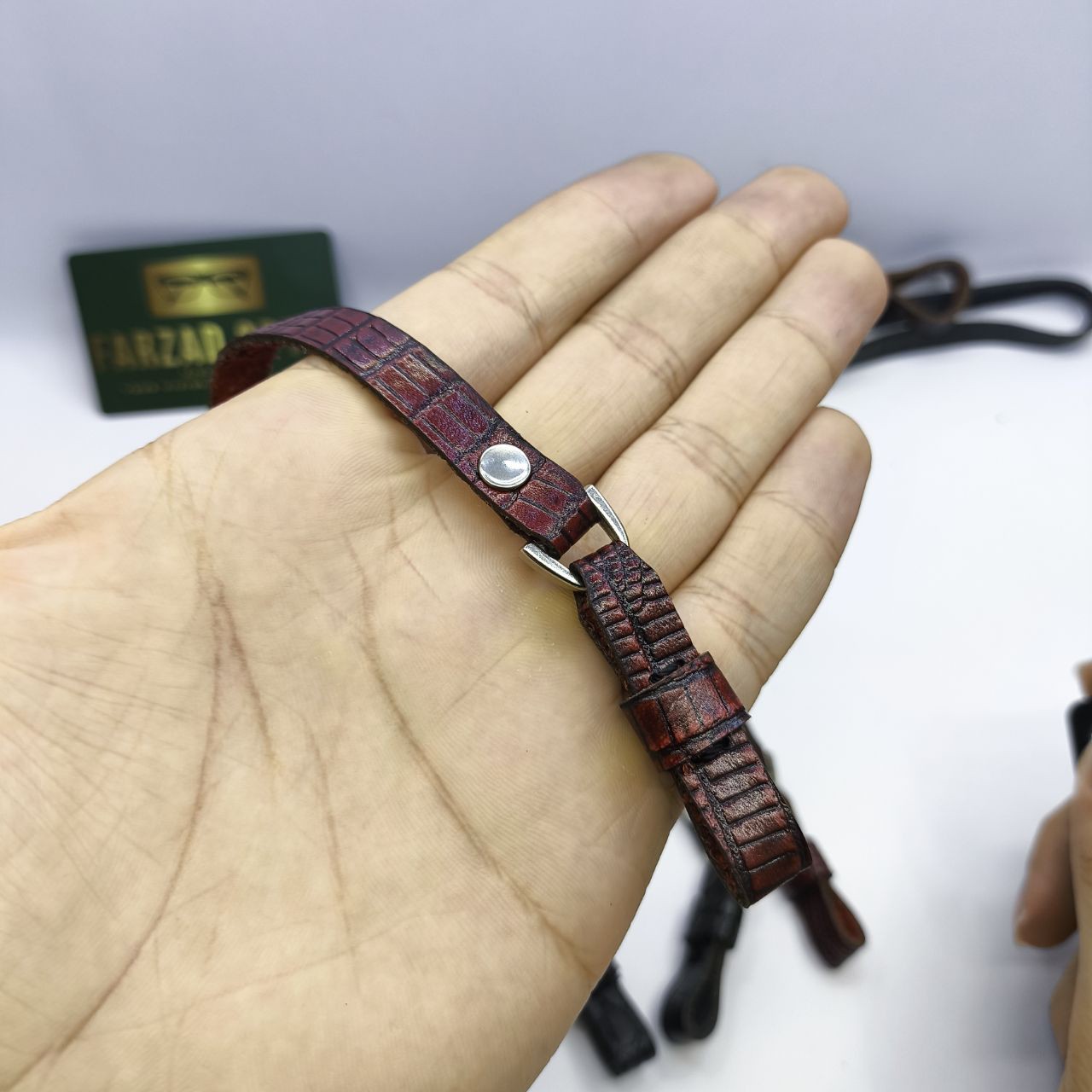 بند عینک چرمی مخصوص عینک طبی و آفتابی چرم اصلجدید