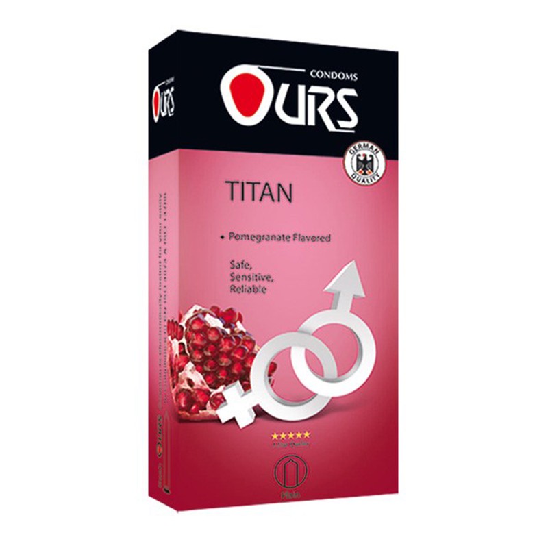 کاندوم اورز مدل Titan بسته 12 عددیجدید