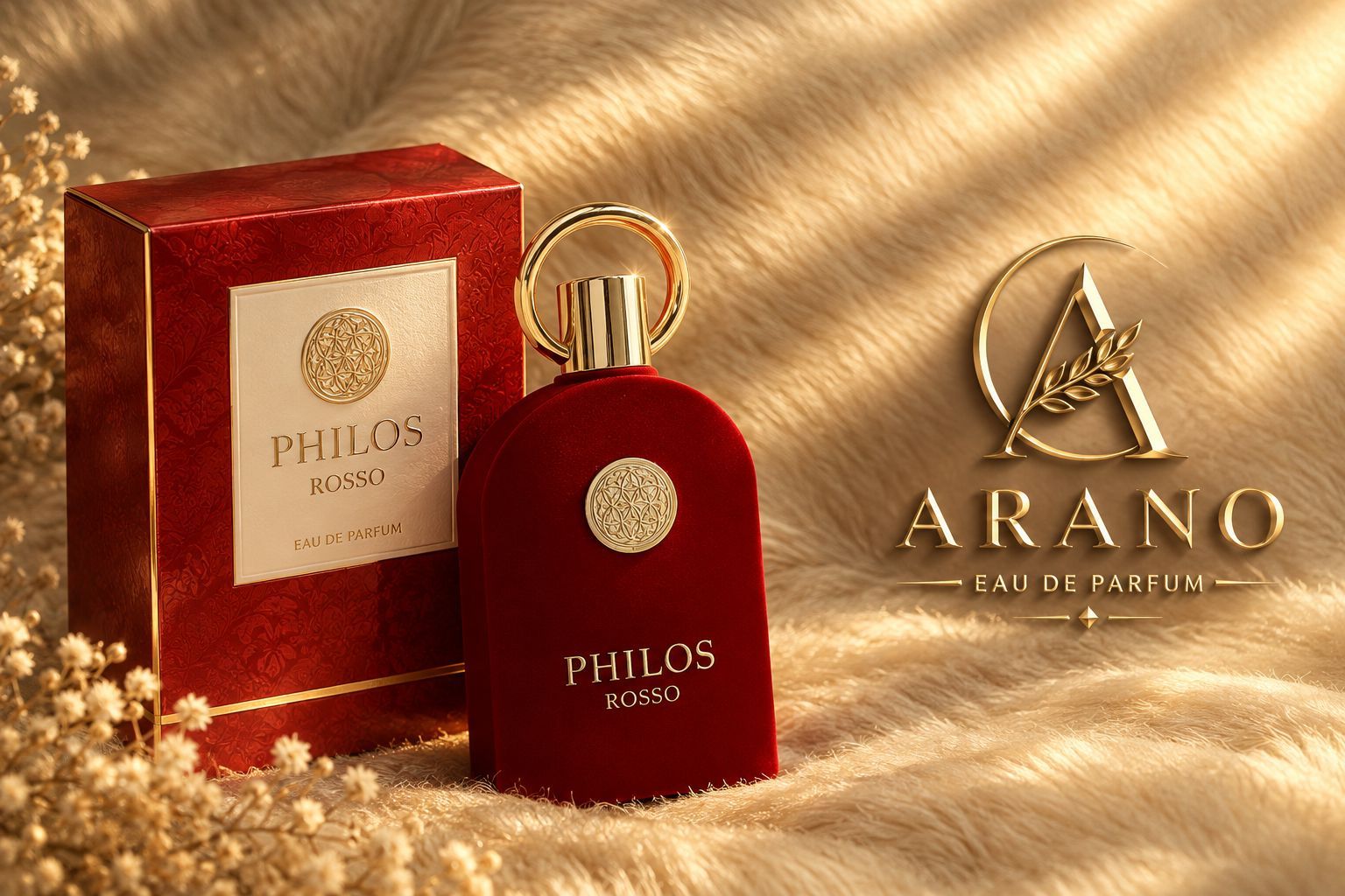 ادکلن فیلوس قرمزPHILOS ALHABRAحجم 100میل