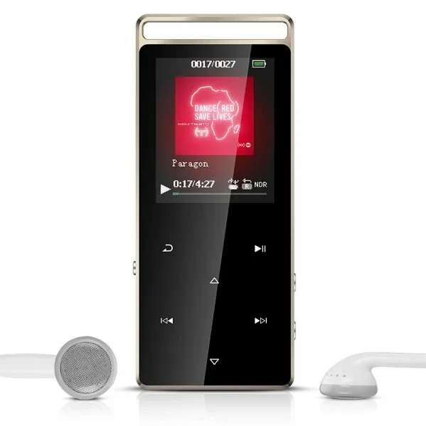 MP3 پلیر ورزشی با حافظه 8 گیگابایت و دکمه لمسی برند AGPTEK مدل A01جدید