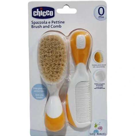 ست شانه و برس چیکو نارنجی Chicco