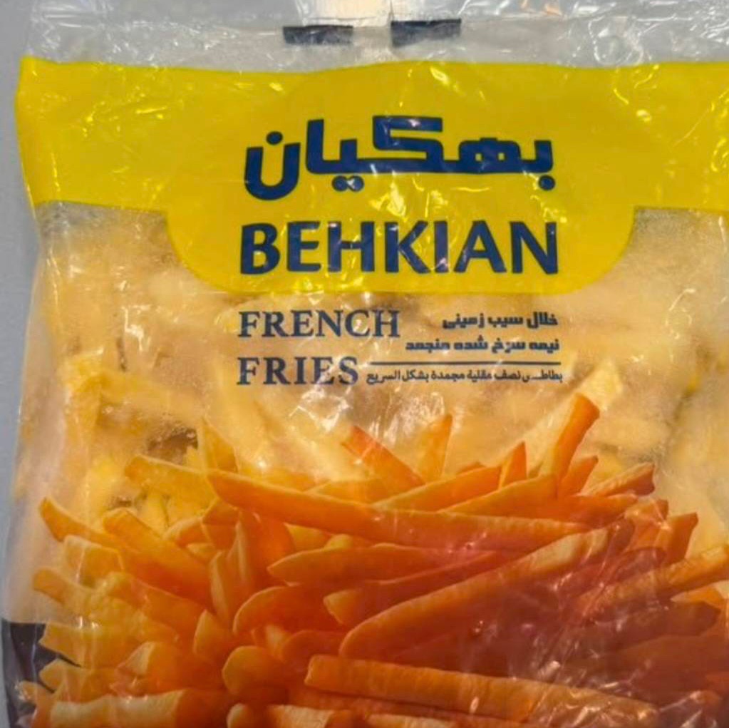 سیب زمینی نیمه آماده