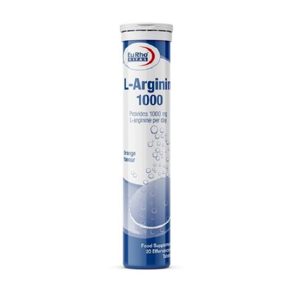 قرص جوشان ال آرژنین 1000 میلی گرم یوروویتال بسته 20 عددیجدید