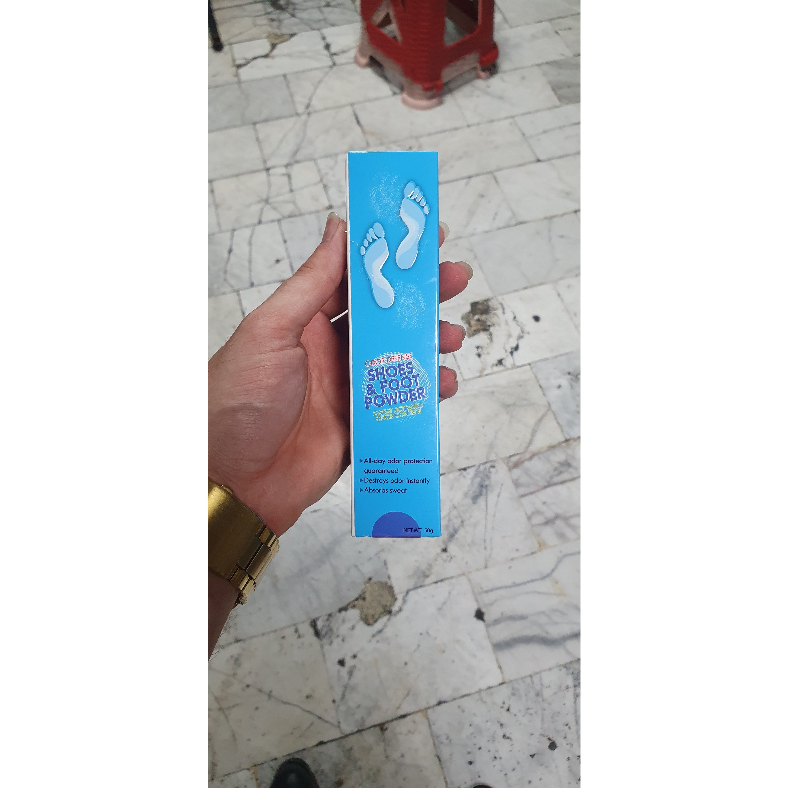پودر بوگیر کفش کتانی جدید